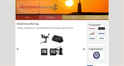 Desktop Screenshot of electronicamarroig.com